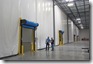 Insulated warehouse curtains