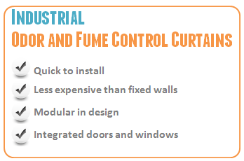Odor Control Curtain Features