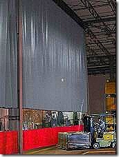 Odor and fume control curtain