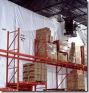 Vinyl Curtain Divider for Rack Vinyl Curtain Divider for Rack