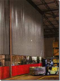 Loading-dock-curtain