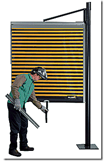 free-standing-welding-curtain