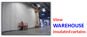 insulated warehouse curtains insulated warehouse curtains