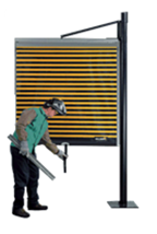 Roll Down Welding Curtain