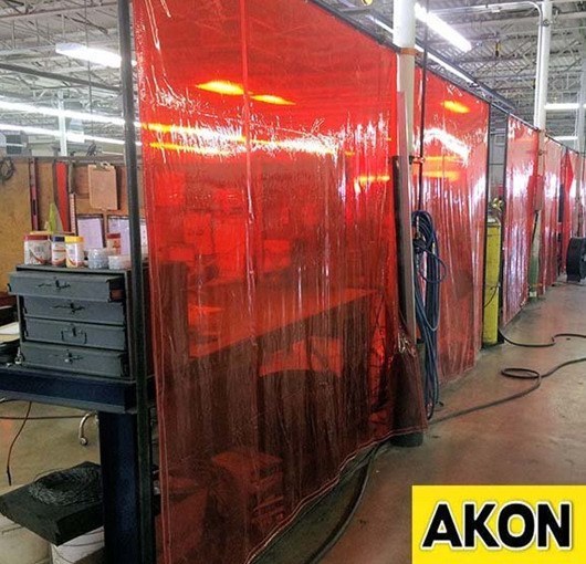 Industrial Welding Curtains Akon Curtain and Dividers