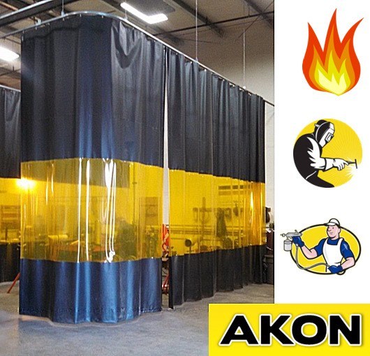 Industrial Welding Curtains Akon Curtain and Dividers