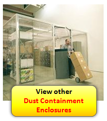 Dust-containment-enclosure