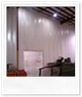 Strip curtain access point