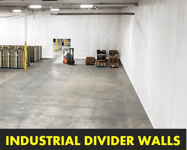 Warehouse Divider Walls that can separate work areas