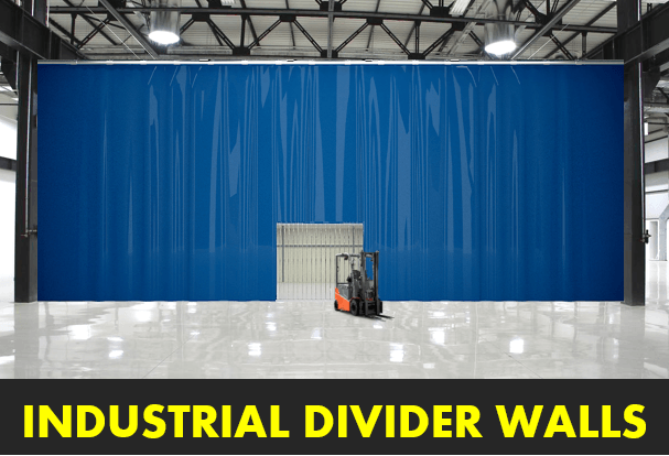 divider walls for industrial use