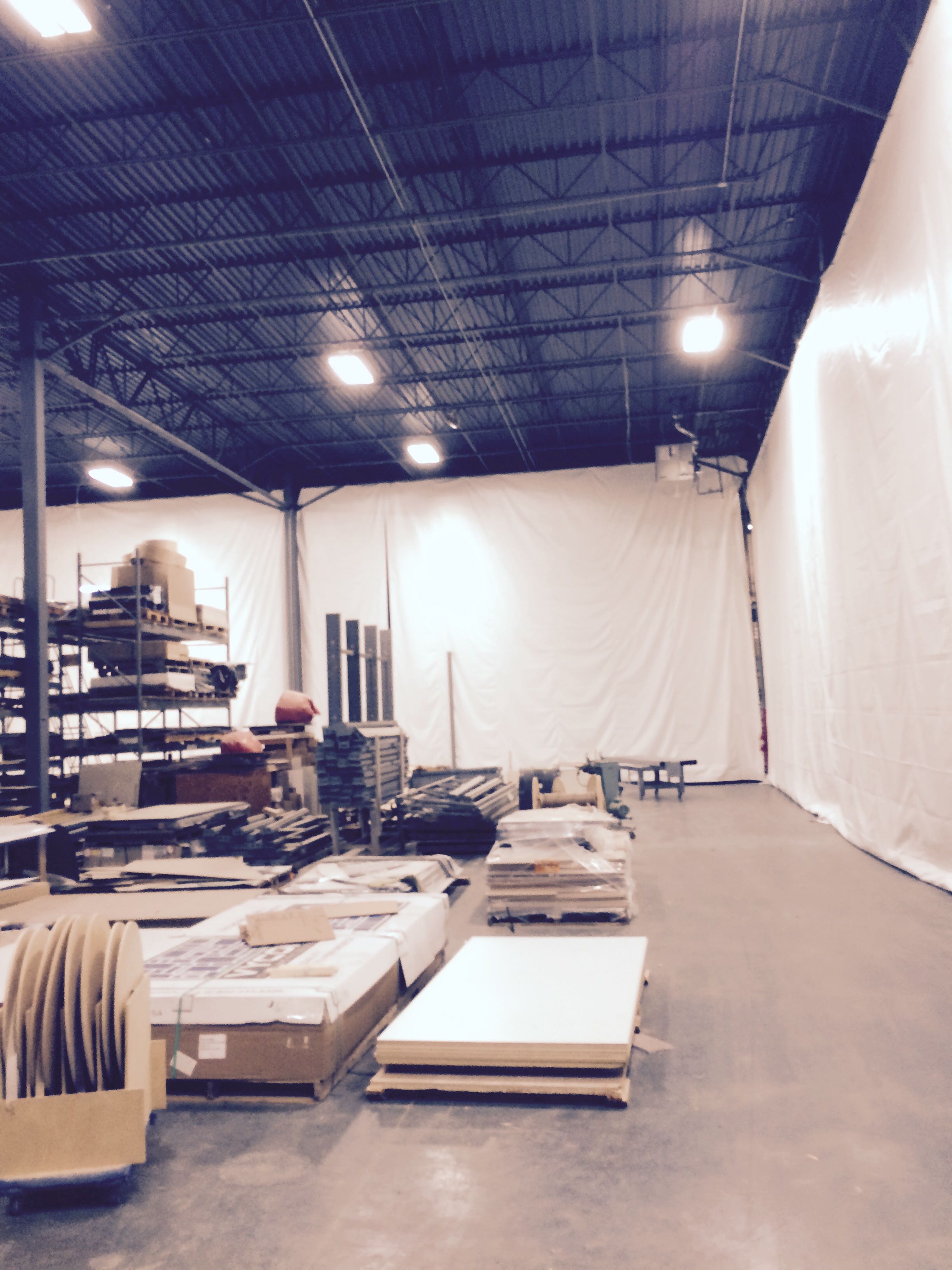 Industrial Divider Walls - Akon – Curtain and Dividers