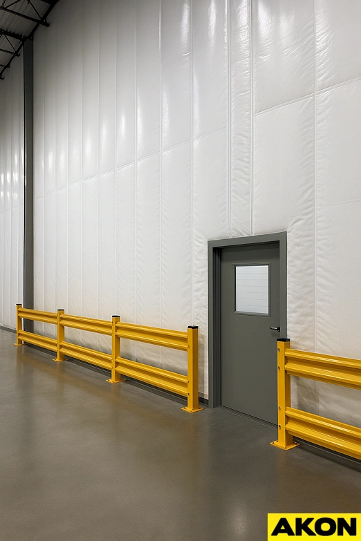 insulated warehouse walls thermal temperature separation