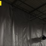 dust containment curtains