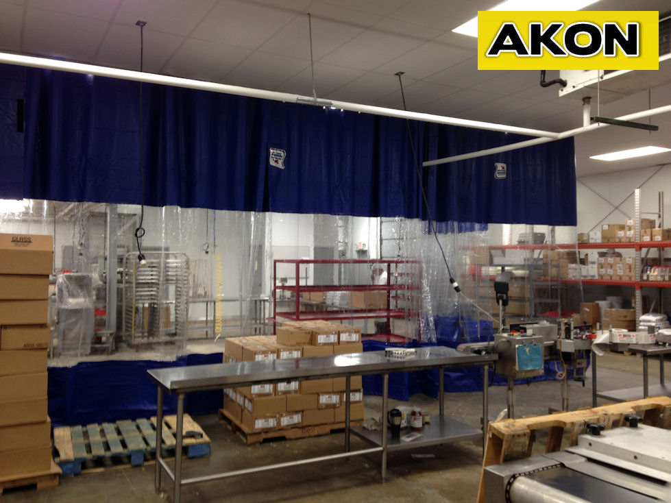 Warehouse Partition Curtains