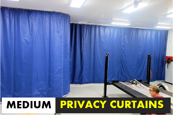 hanging privacy curtain