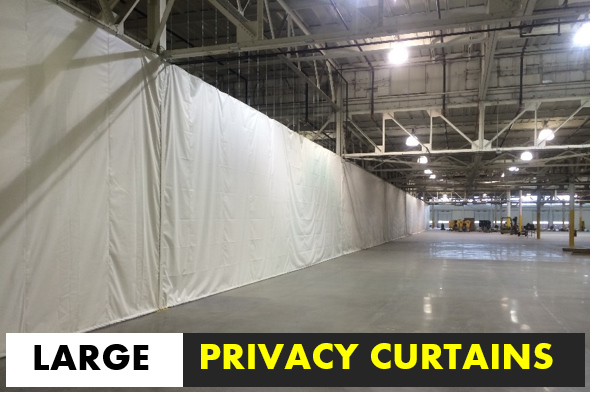 large privacy curtain