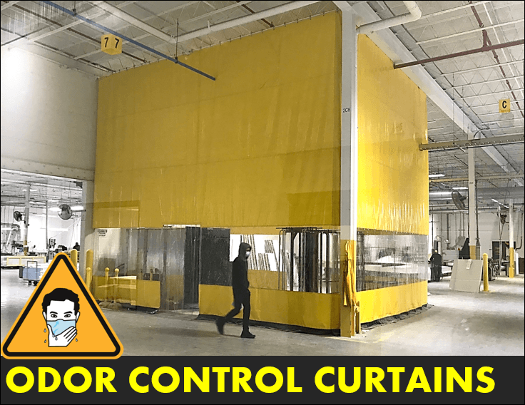 odor control curtains contain smell