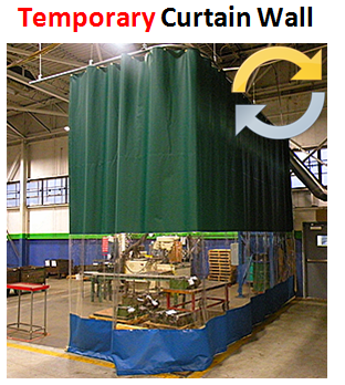 temporary-curtain-wall