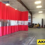 vinyl curtain walls industrial