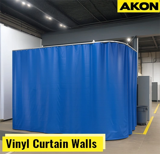 vinyl-divider-curtain-for-dust-control vinyl-divider-curtain-for-dust-control