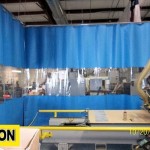 plastic shop curtains