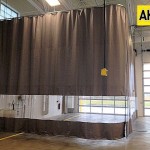 clear vinyl curtains industrial
