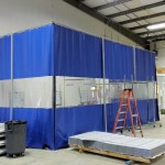 industrial vinyl curtain
