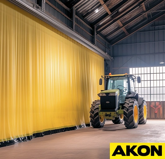 insulated barn curtain