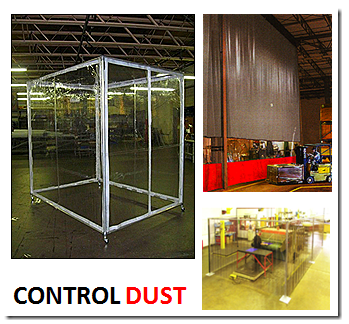 Mobile Dust Containment Cubes