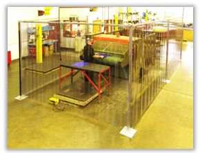 Strip Curtain Enclosure Strip Curtain Enclosure