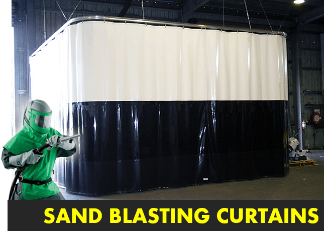 blasting curtains For Sandblasting