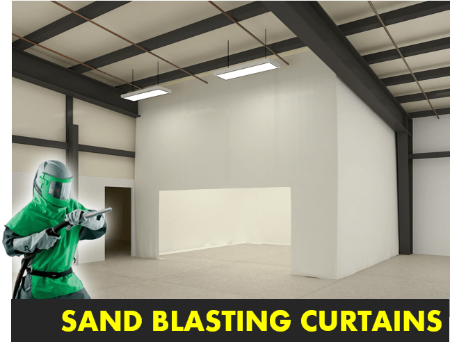 sand blasting curtains for rooms