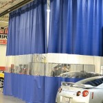 warehouse vinyl curtains