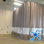 Wash Bay Curtain