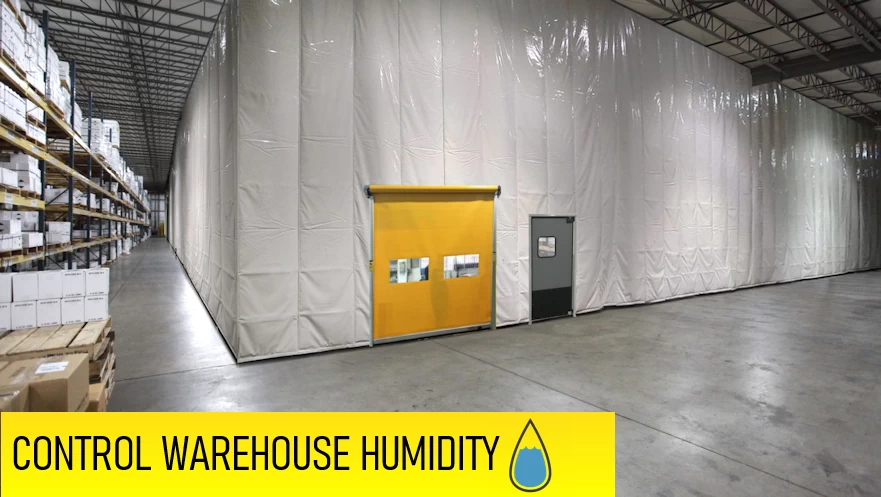 control warehouse humidity