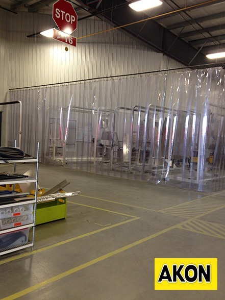 Portable Paint Booth >> Industrial Strip Curtains - Akon – Curtain and Dividers Portable Paint Booth >> Industrial Strip Curtains - Akon – Curtain and Dividers