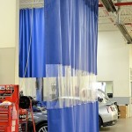 curtain walls paint booth