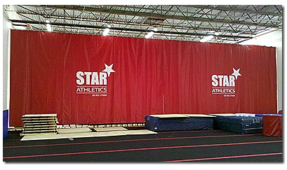 curtain-with-custom-logo