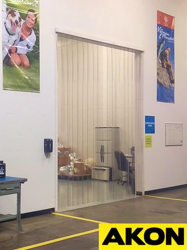 plastic fla doors for warehouses