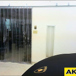 sliding strip curtain