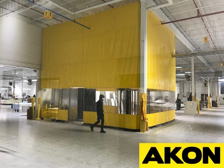 Industrial Dust Control Curtains