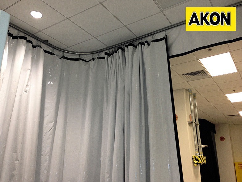 Industrial Blackout Curtains | Akon – Curtain and Dividers | Custom Made