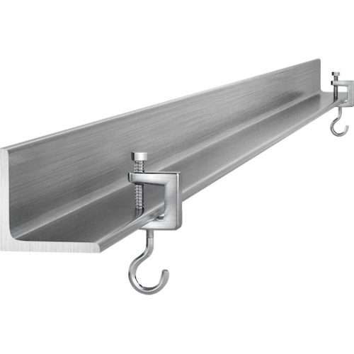beam flange clamps with hooks