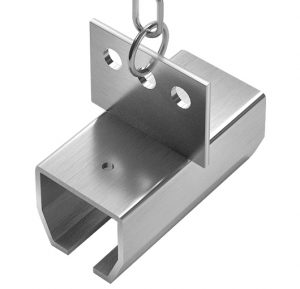 chain and cable track support