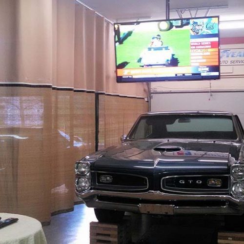 Garage Wash Bays Keep The Spray Contained