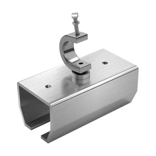 industrial curtain track clamp on