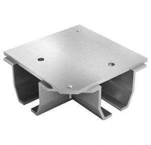 industrial curtain track corner