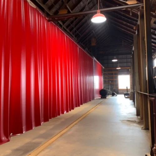 viny curtain wall industrial