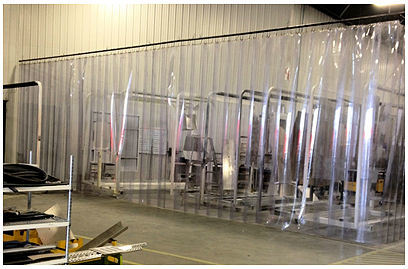 food grade strip curtains