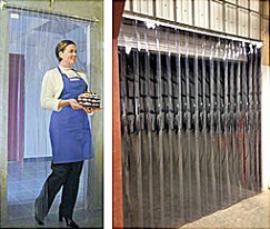 new-freezer cooler strip curtain